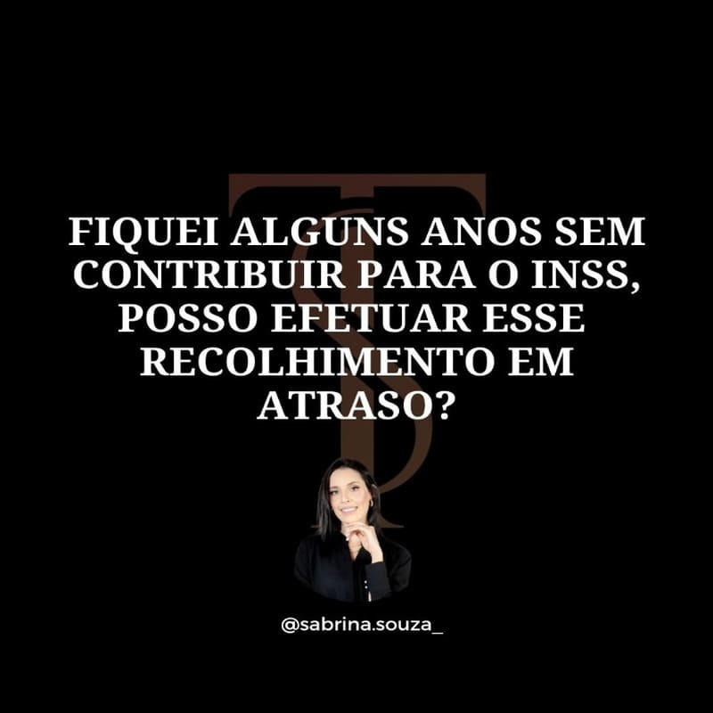 Contribuição em Atraso Quando Posso Realizar? 1 contribuicao em atraso